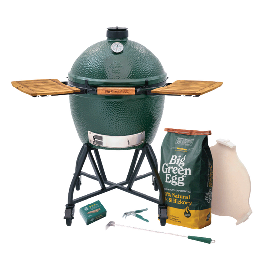 XL Big Green Egg in an intEGGrated Nest+Handler with Mates Package