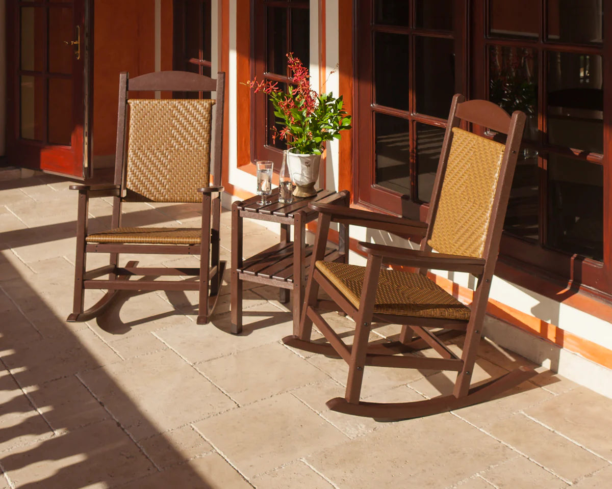 Polywood - Presidential Woven Rocker 3-Piece Set - FREE SHIPPING