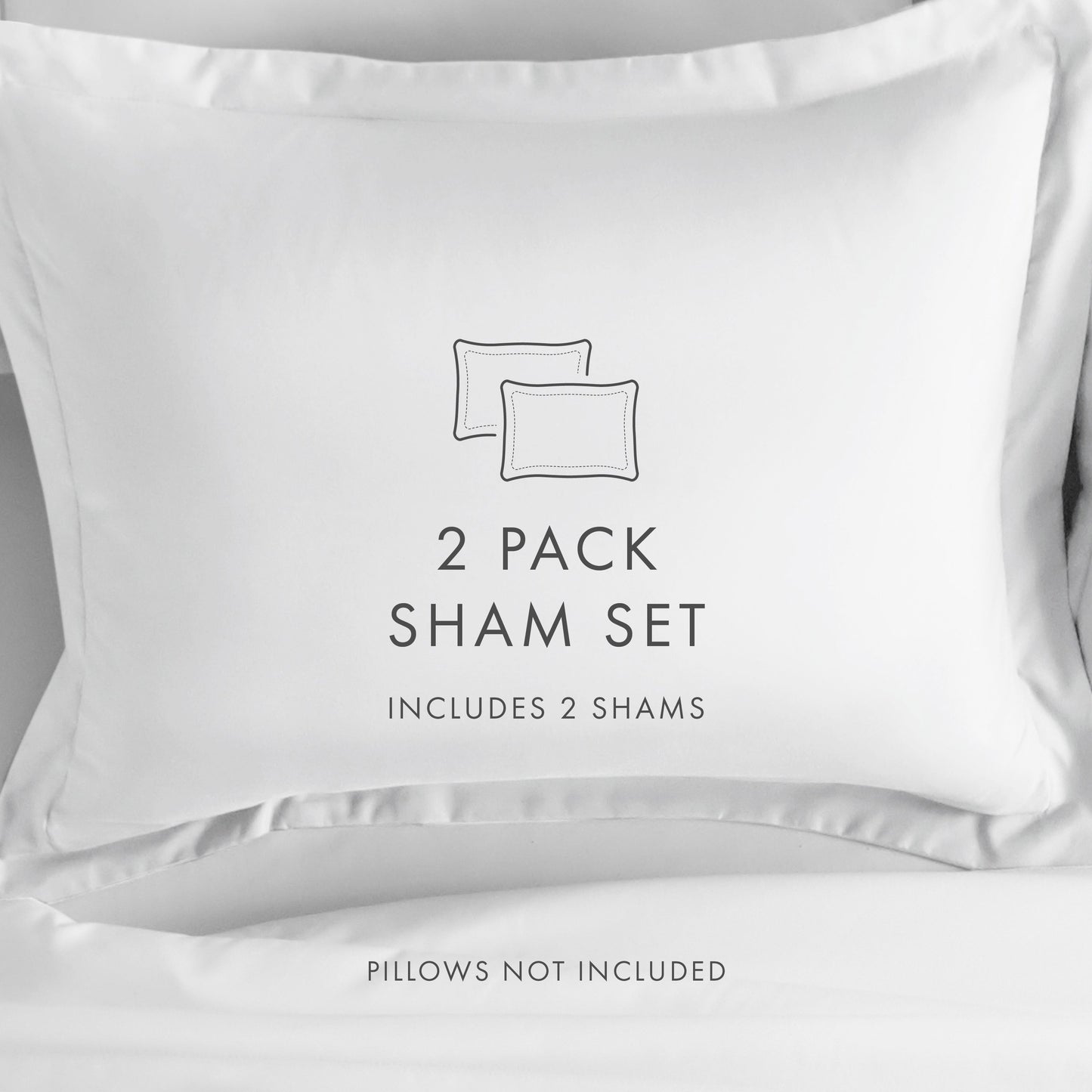 Pillow Shams 2-Pack Microfiber Ultra Soft Bedding