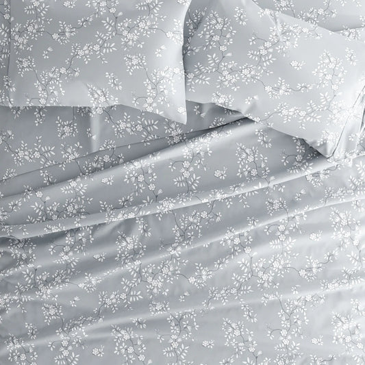 Trellis Vine 4-Piece Patterned Sheet Set
