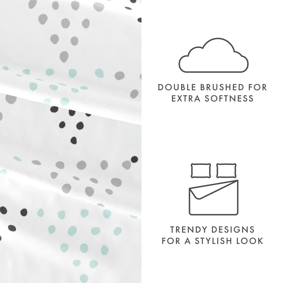 Trio 4-Piece Patterned Sheet Set