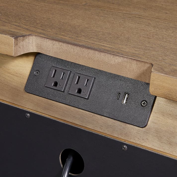 Elure - Metal Base Sideboard