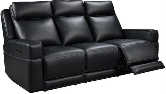 Leather Italia - Valley P2 Sofa in Black