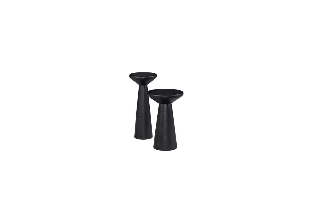 Pleasant Hill - Ebony Spot Tables (Set of 2)