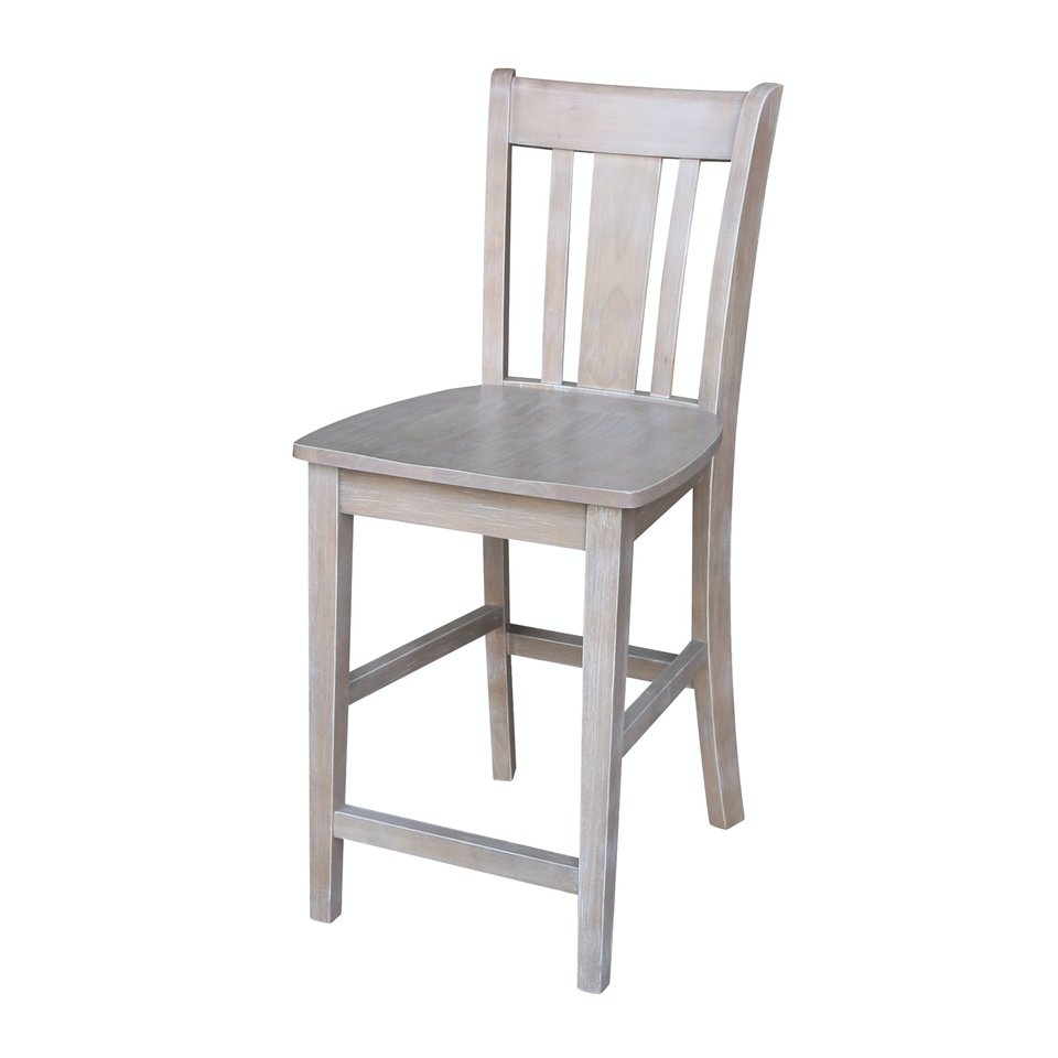 Dining Essentials - San Remo Stool in Taupe Gray (Set of 2)