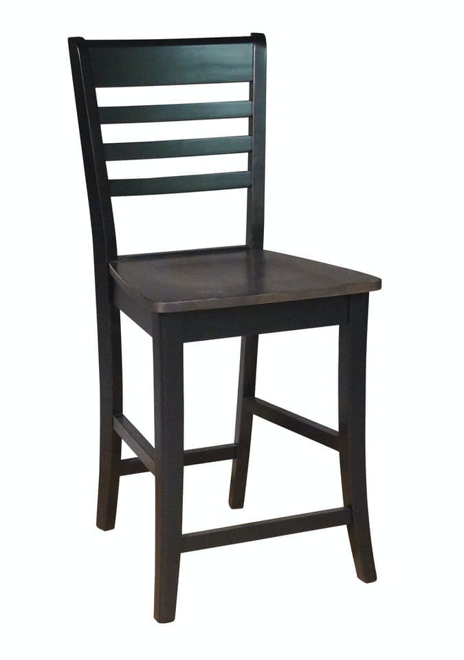 Cosmopolitan - Roma Stool in Coal & Black