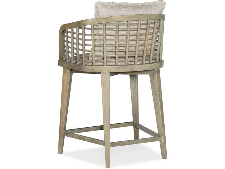 Hooker Furniture - Casual Dining Surfrider Barrel Back Counter Stool