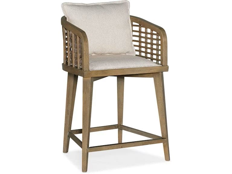 Hooker Furniture - Casual Dining Surfrider Barrel Back Counter Stool