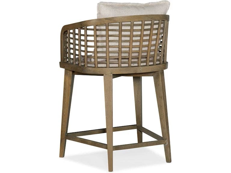 Hooker Furniture - Casual Dining Surfrider Barrel Back Counter Stool