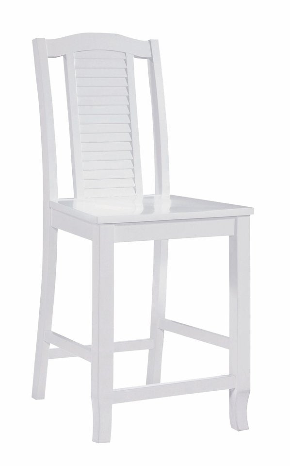 Hampton - Seaside Stool in Pure White (Set of 2)