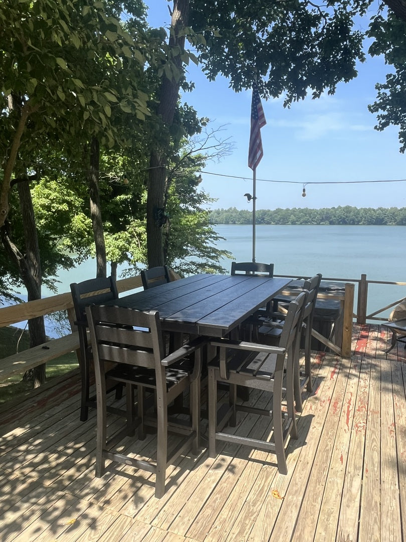 POLYWOOD - Lakeside Counter Arm Chair FREE SHIPPING