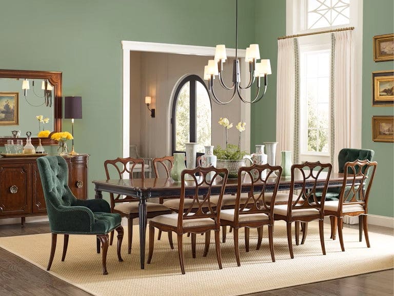 Hooker Furniture - Casual Dining Charleston Rectangle Leg Dining Table w/2-22in leaves