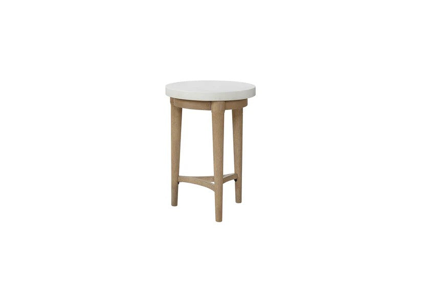 Citrus Heights - Chairside Table with Cement Top