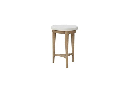 Citrus Heights - Chairside Table with Cement Top