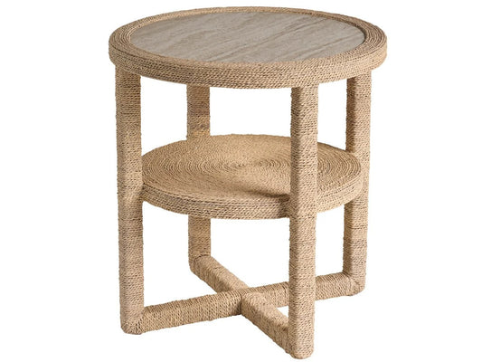 Universal - Oasis-Coastal Living Home Abaca Side Table