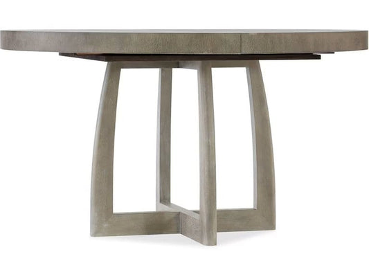 Hooker Furniture - Casual Dining Affinity 48in Round Pedestal Dining Table w/1-18in Leaf