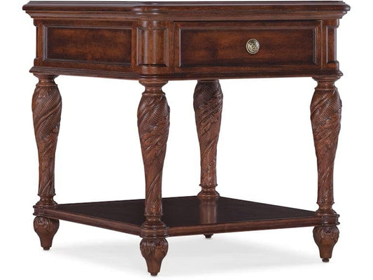 Hooker Furniture - Living Room Charleston One-Drawer End Table