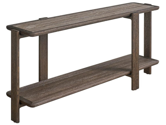 Universal - Sable & Desert-Modern Sable Console Table