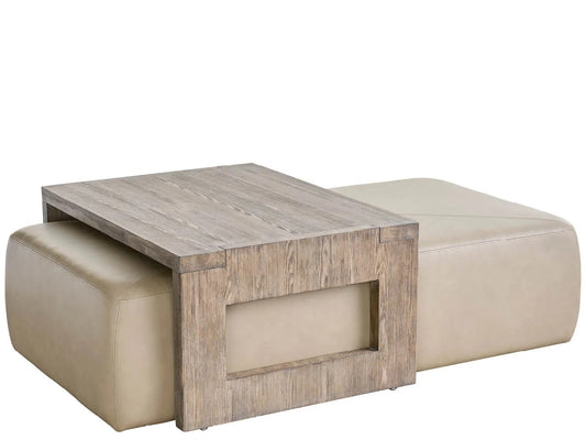 Universal - Dwell Boulder Nesting Cocktail Ottoman
