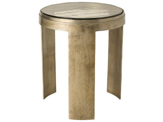 Universal - Mist & Veil-Modern Nuvola Round End Table