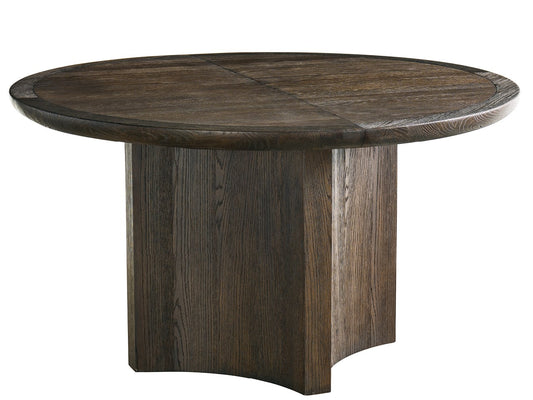 Universal - Sable & Desert-Modern Sable Round Dining Table