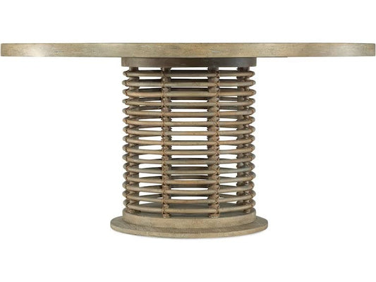 Hooker Furniture - Casual Dining Surfrider 60in Rattan Round Dining Table