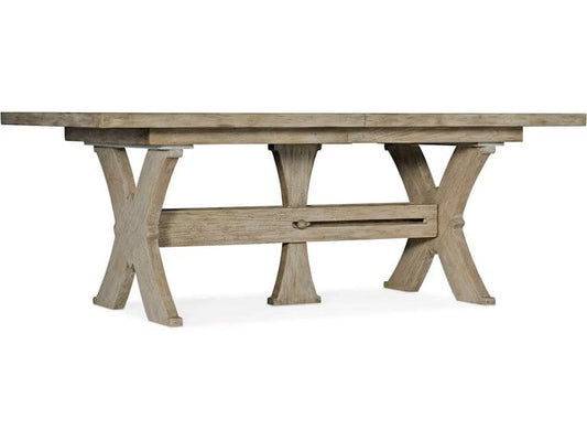 Hooker Furniture - Casual Dining Alfresco Vittorio 80in Rectangle Dining Table w/ 2-22in Leaves