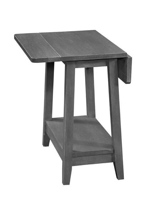 Destinations - Drop Leaf Side Table in Heather Gray