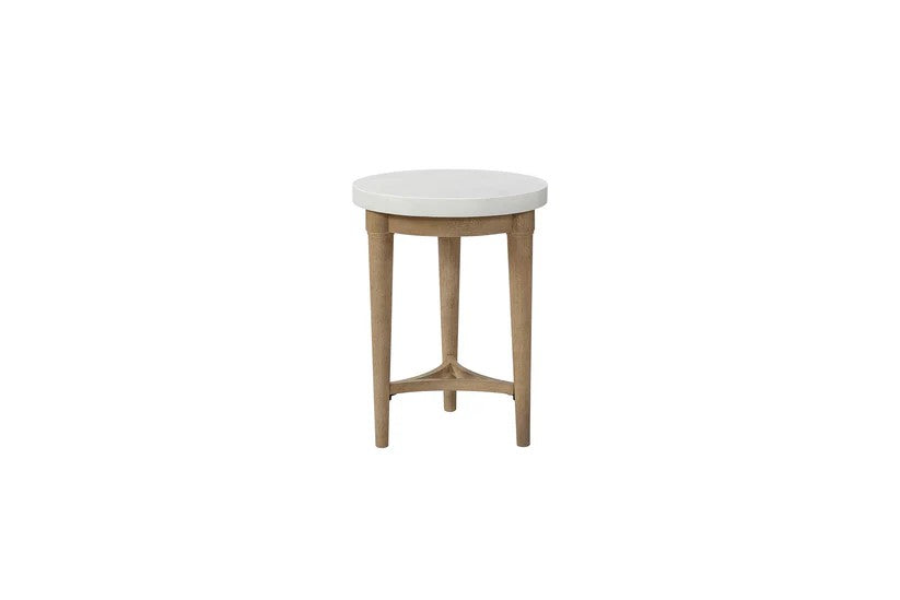 Citrus Heights - Chairside Table with Cement Top