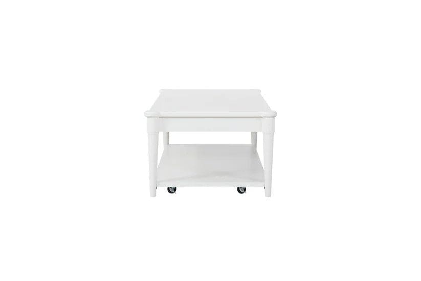 Citrus Heights - Cocktail Table with Caster - White
