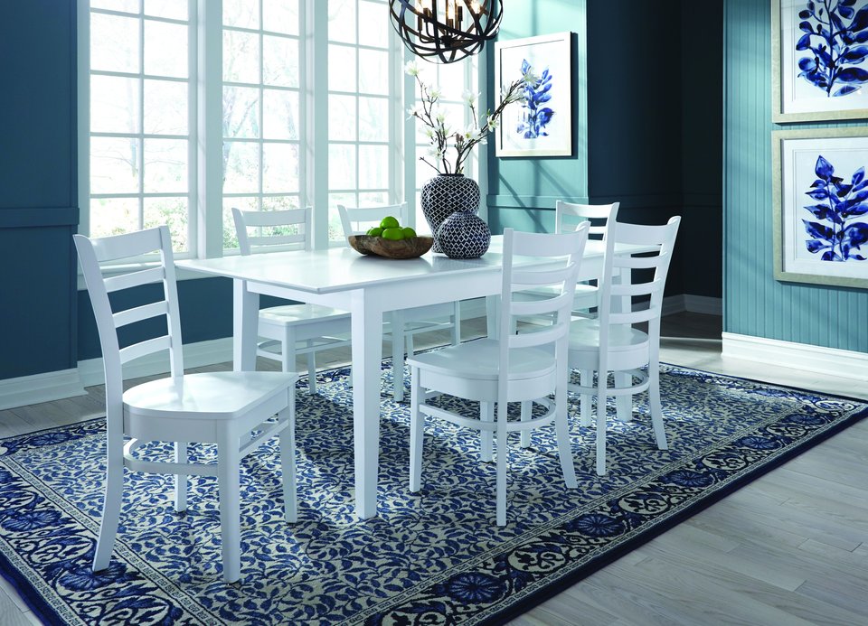 Hampton - Extension Table in White