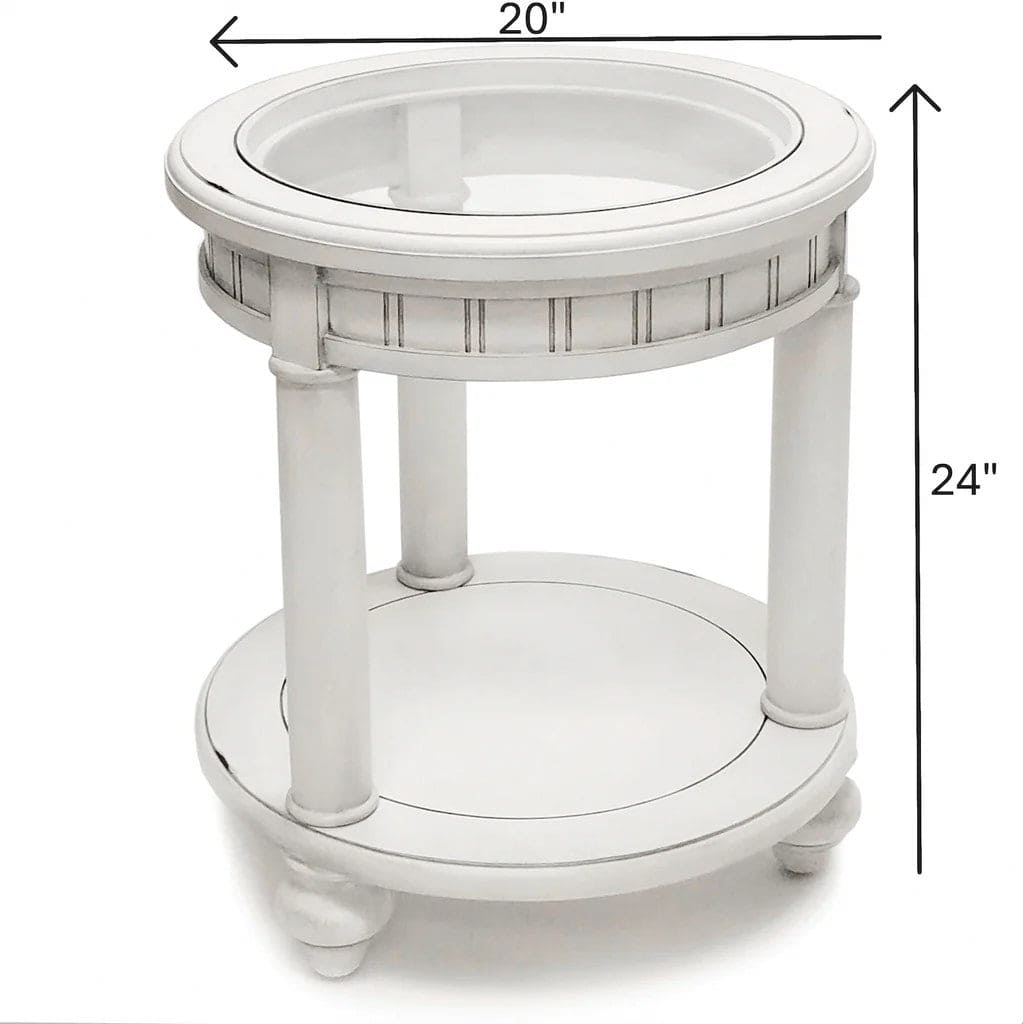 Sea Winds - Monaco Round End Table
