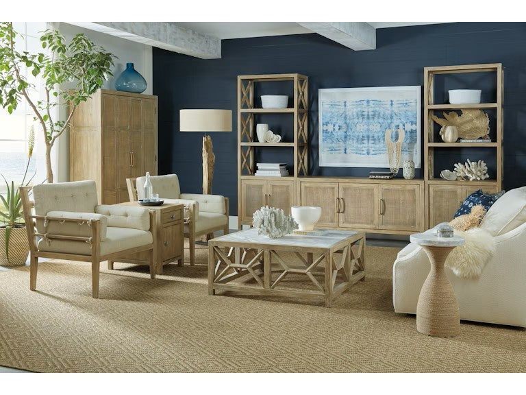 Hooker Furniture - Living Room Surfrider Drum Table