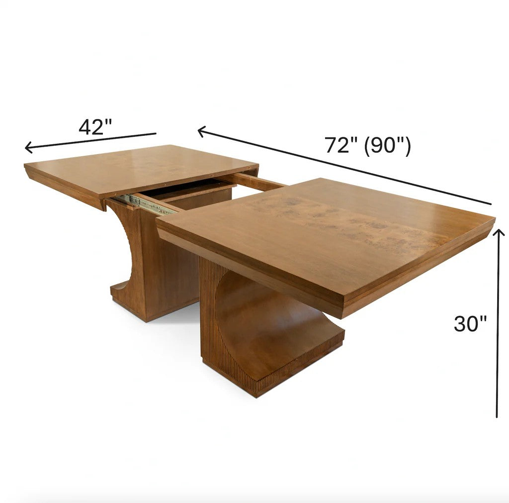 Sea Winds - Manhattan Valley Double Pedastal Dining Table