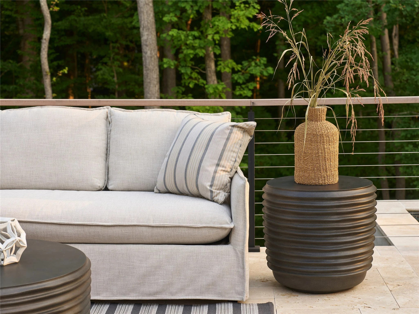 Universal - Dwell Charcoal Side Table