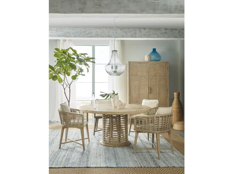Hooker Furniture - Casual Dining Surfrider 60in Rattan Round Dining Table