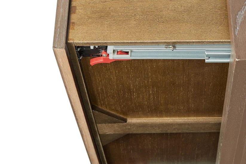 Trilogy - Cocoa Glass Top Cocktail Table