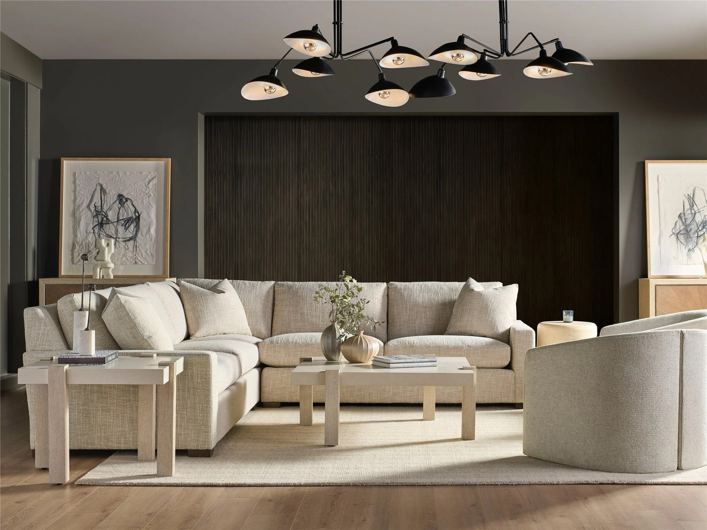 Universal - Mist & Veil-Modern Mist End Table