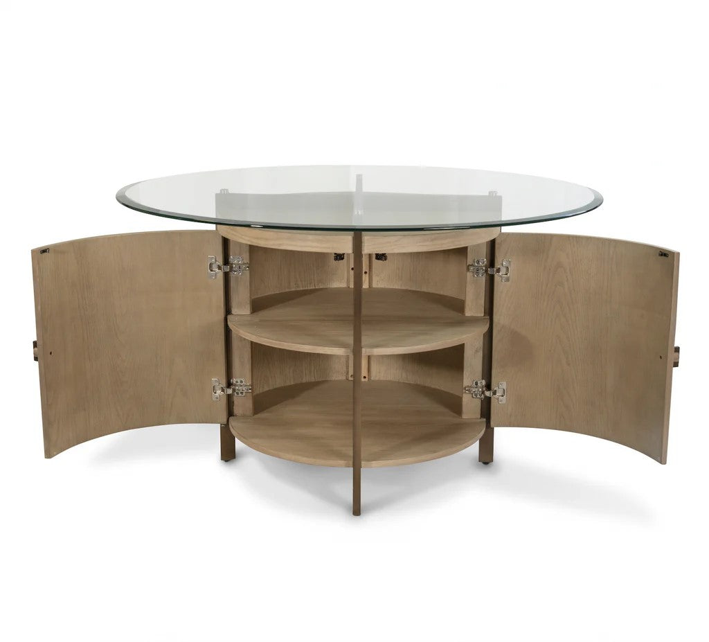 Sea Winds - Rio Vista 54" Round Dining Table w/ Storage