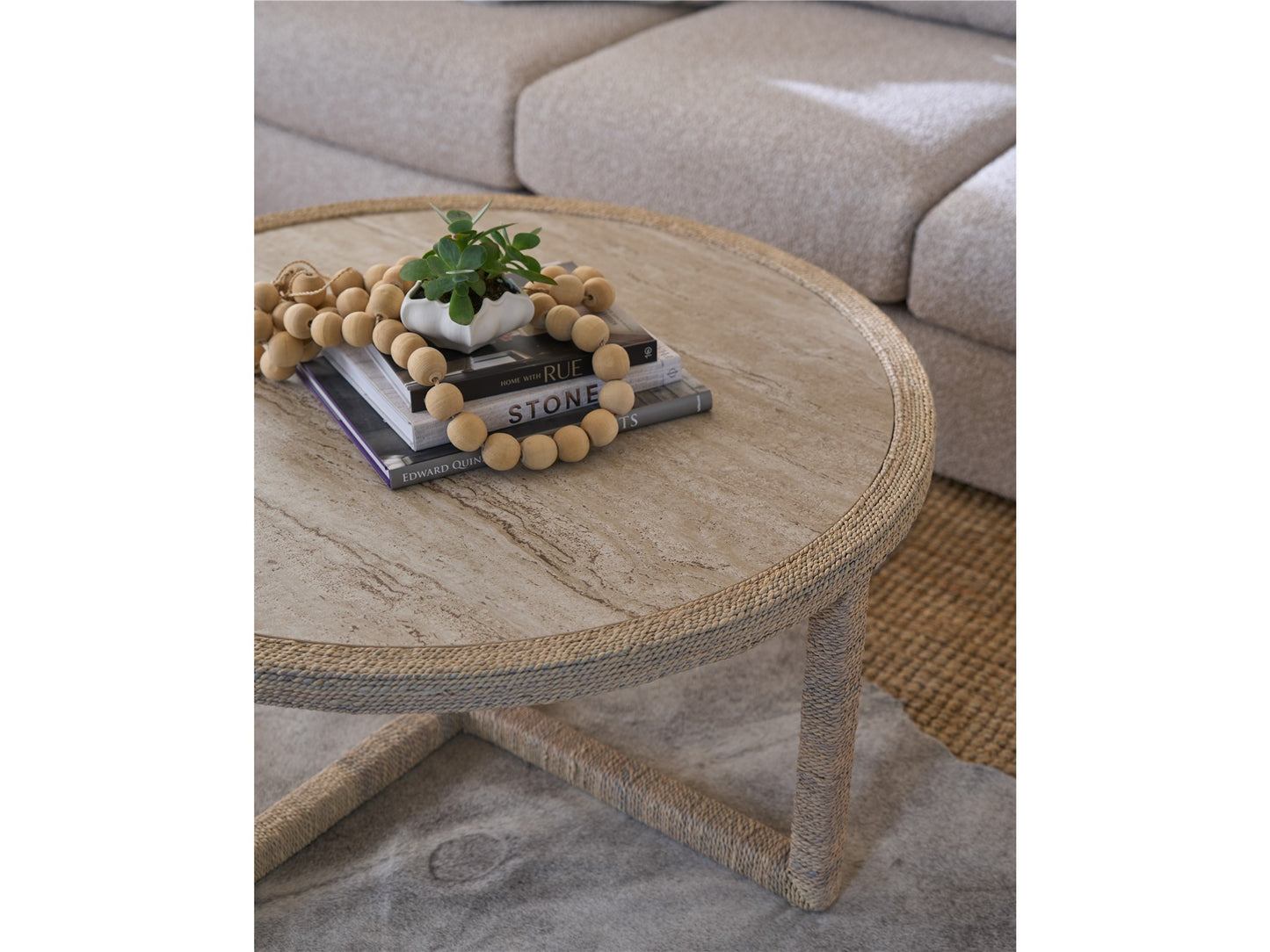Universal - Oasis-Coastal Living Home Abaca Cocktail Table