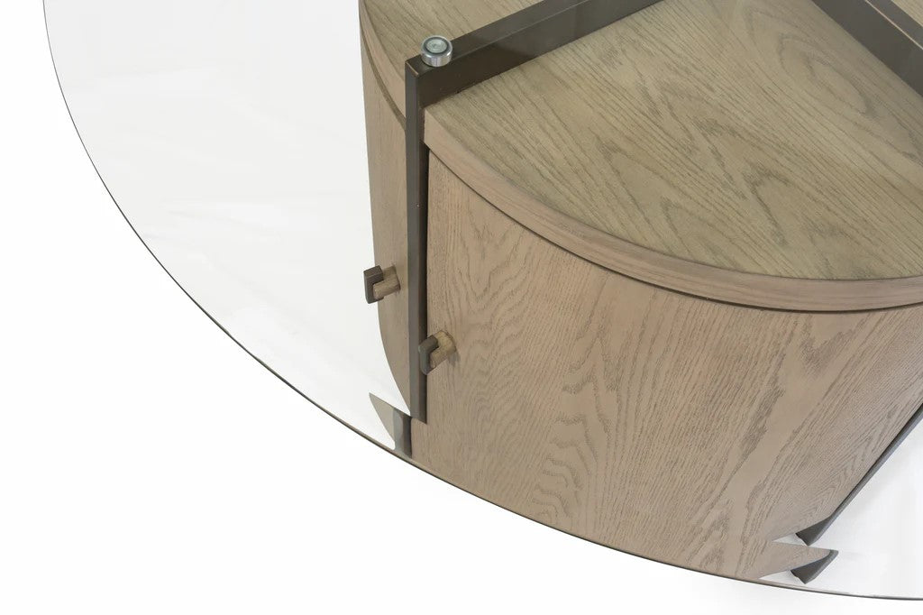 Sea Winds - Rio Vista 54" Round Dining Table w/ Storage