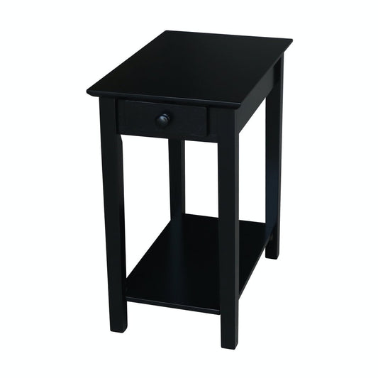 Destinations - Narrow End Table in Black