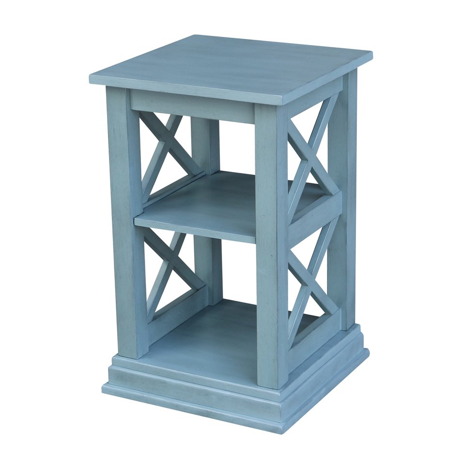 Destinations - Accent Table in Ocean Blue