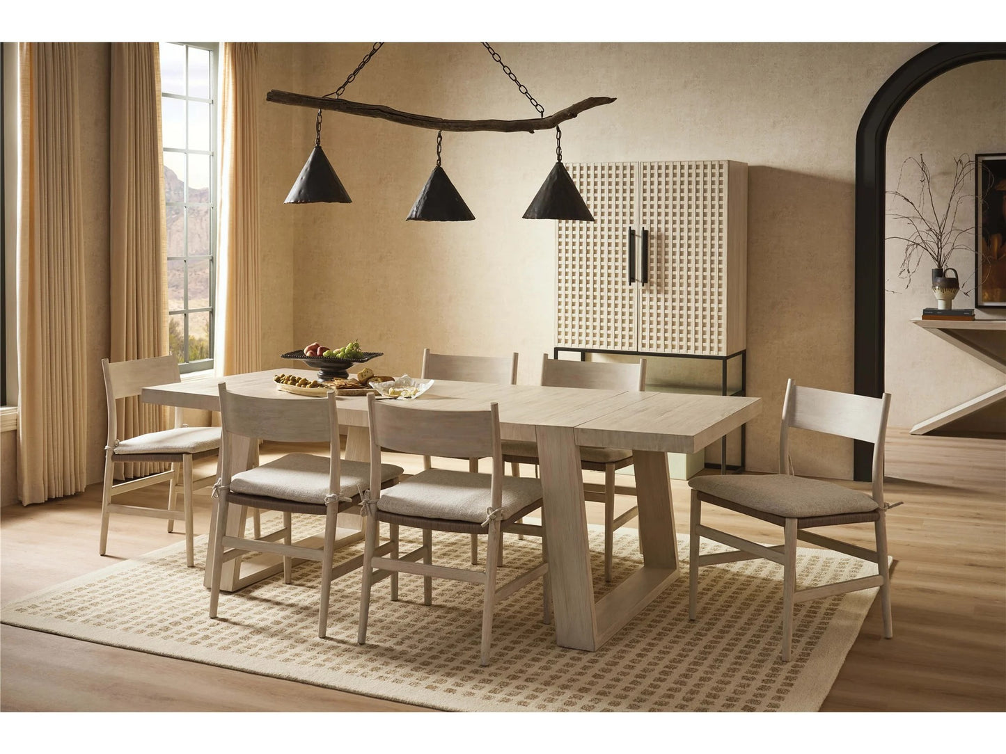 Universal - Dwell River Rock Dining Table