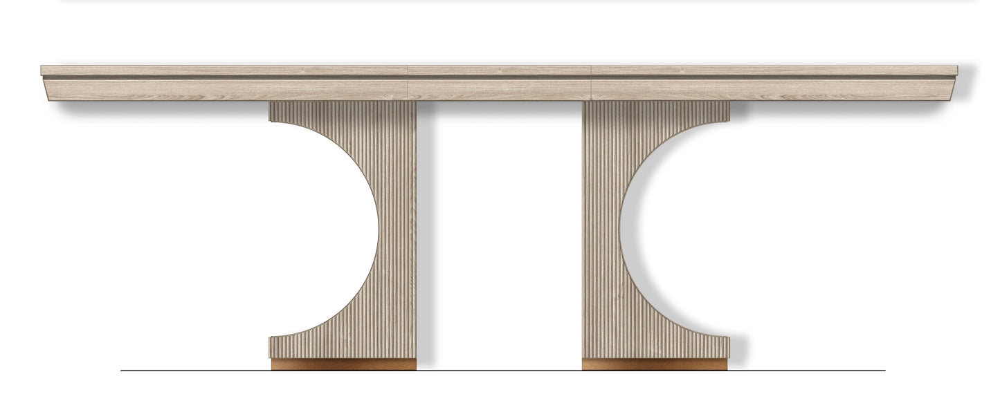 Sea Winds - Manhattan Valley Double Pedastal Dining Table
