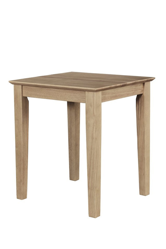 Home Accents - Shaker End Table in Honey