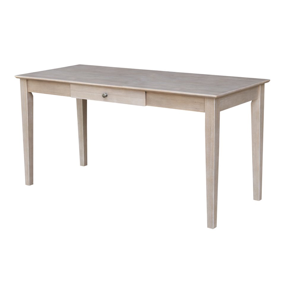 Home Accents - Writing Table w/ Drawer in Taupe Gray