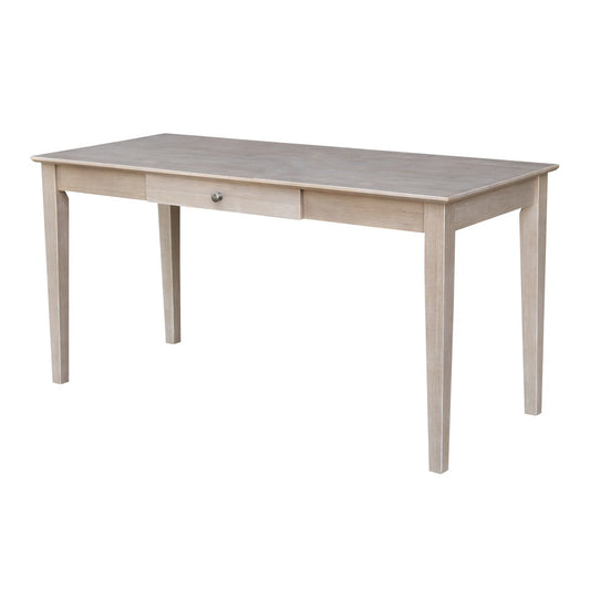 Home Accents - Writing Table w/ Drawer in Taupe Gray