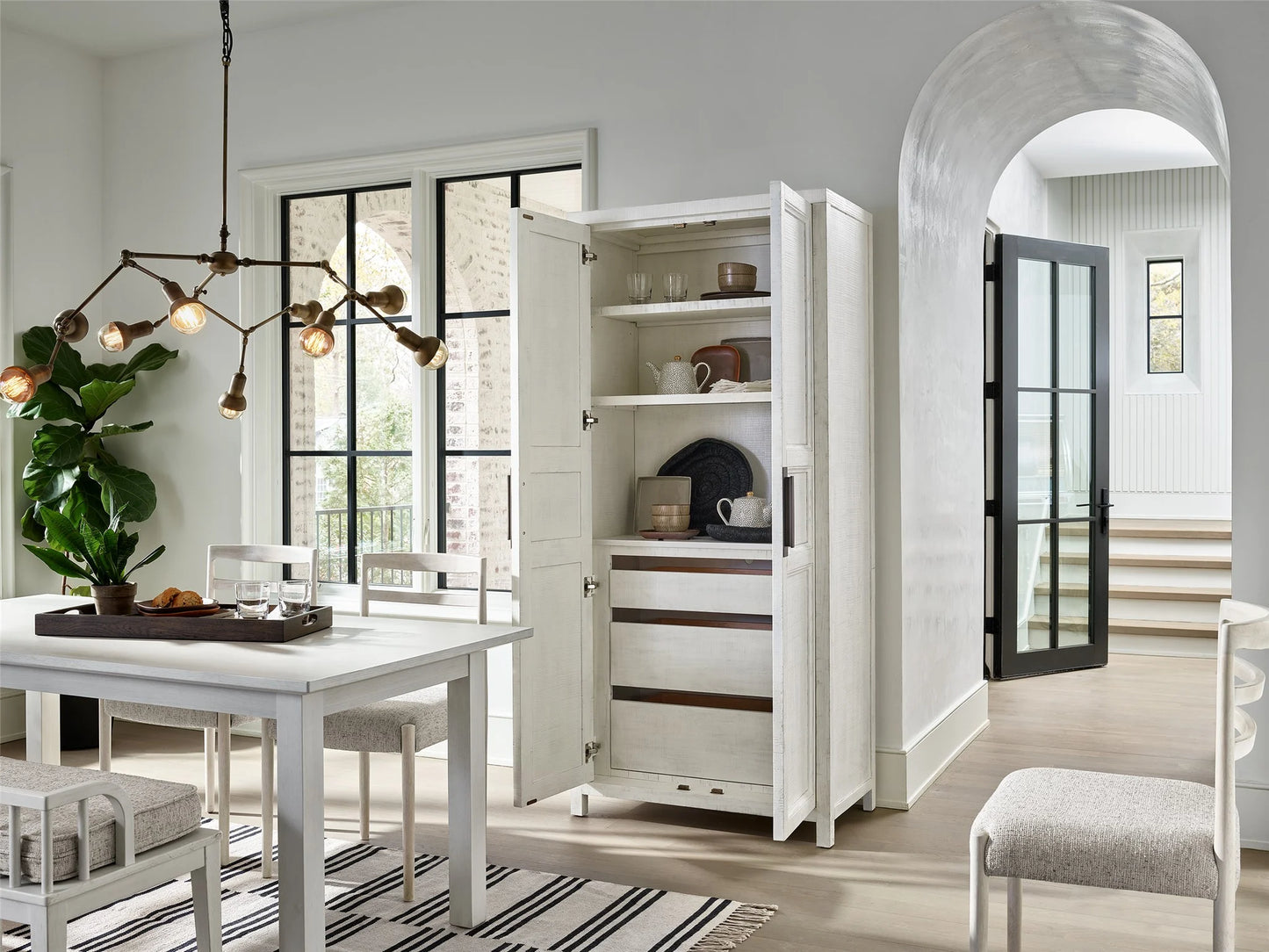 UNIVERSAL - MODERN FARMHOUSE MORGAN UTILITY CABINET