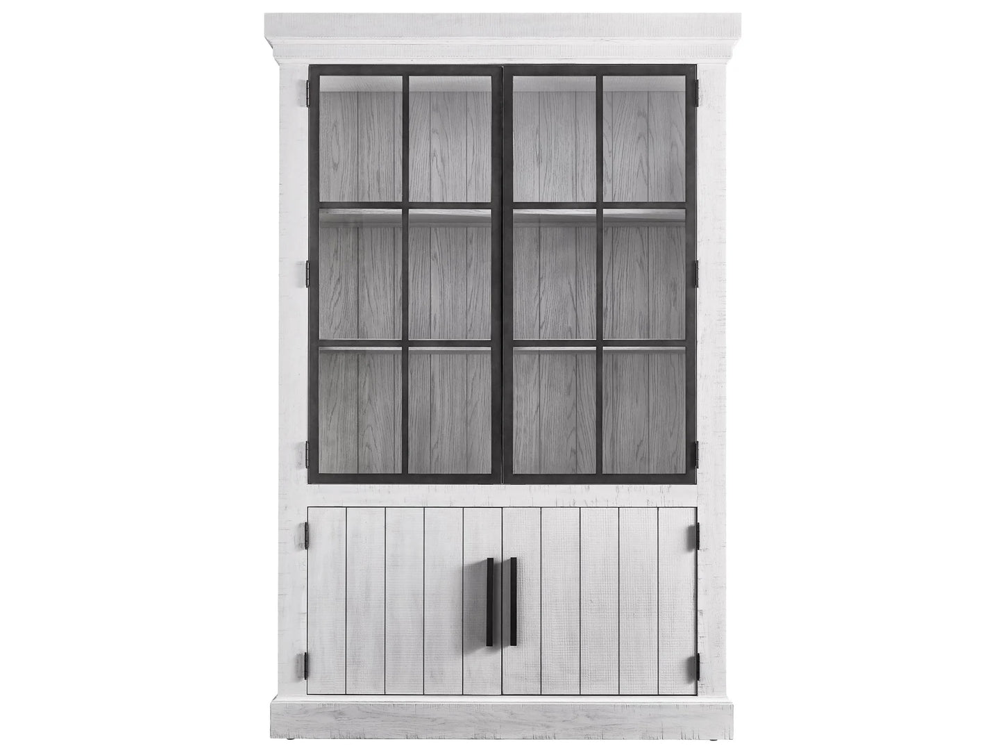 UNIVERSAL - MODERN FARMHOUSE HUNTLEY DISPLAY CABINET